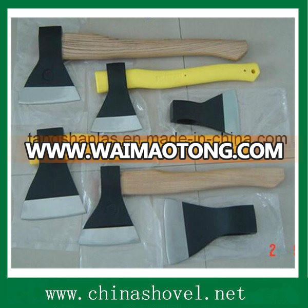 Axe Russian Style Axe with Wood Handle Plastic Coating Handle