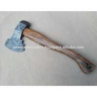 DAMASCUS ROSE WOOD HANDLE HANDMADE VIKING AXE (NMT-1631)